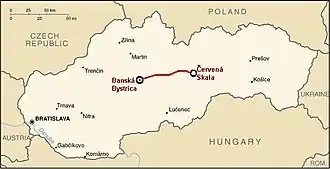 Image illustrative de l’article Ligne 172 (chemin de fer slovaque)
