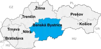 Localisation de Detva