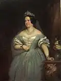 Etelka Szapáry (1798-1876) par Miklós Barabás (1838-42)