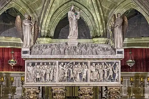 Tombe de sainte Eulalie.