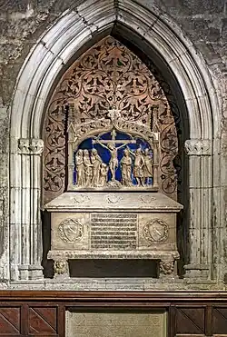 Tombeau de Francesc de Santa Coloma.