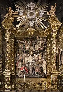 Retable de la Fondation de l'Ordre de la Miséricorde par Joan Roig 1688.