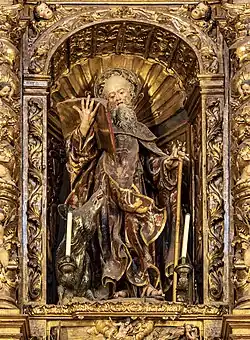 Retable de saint Antoine le Grand.