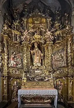 Retable de saint Pacien de Barcelone et de saint François Xavier.