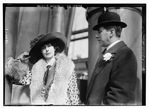 Le baron et la baronne de Meyer