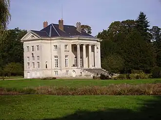Le château de la Vacherie.