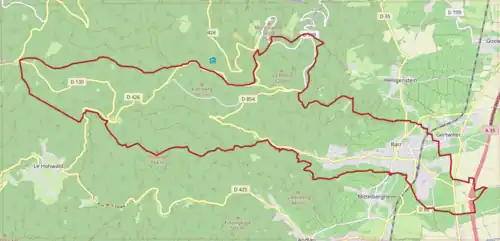 Carte OpenStreetMap.