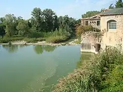 Barrage et moulin de Cento