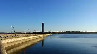 Barrage de la Plate-Taille.