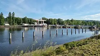 Barrage hydroélectrique de Villeneuve-sur-Lot.