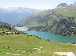 barrages du Plan d'Amont et Plan d'Aval