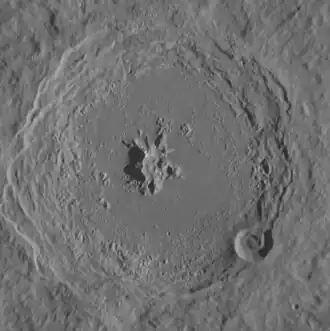 Image illustrative de l'article Bartók (cratère)