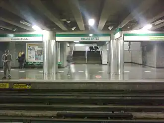 Quai de la station.