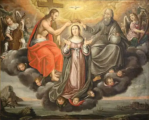 Barthélemy Parrocel, Le Couronnement de la Vierge.