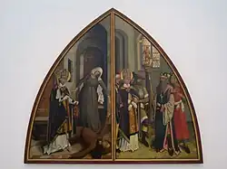 Légende de Saint-Valentin,1455Schaezlerpalais, Augsbourg