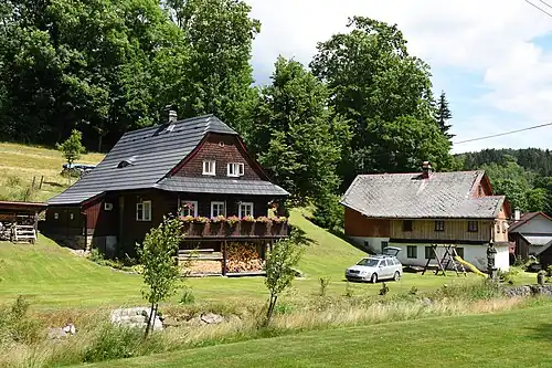 Maisons en bois.