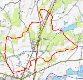 Carte topographique.