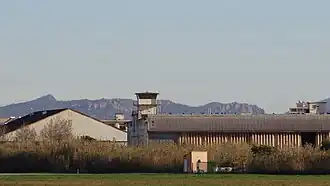 Ancienne tour de contrôle de l'aéroport mixte de Fréjus en 2014