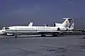 Le Tupolev Tu-154 impliqué en mars 2002.}}