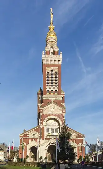 La basilique Notre-Dame de Brebières.