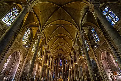 Intérieur de la basilique.