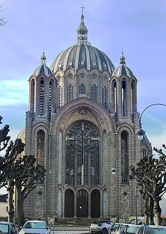 La basilique Sainte-Clotilde de Reims.