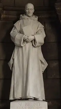 Saint Bruno le Chartreux par Louis Noël - 1899.