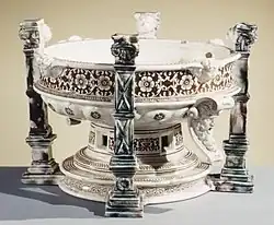 Anonyme, Réchaud, milieu XVIe siècle, New-York, MET.