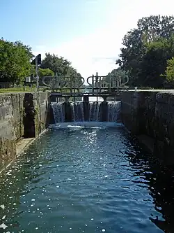 Bassanne, Gironde, écluse no&nbsp;50