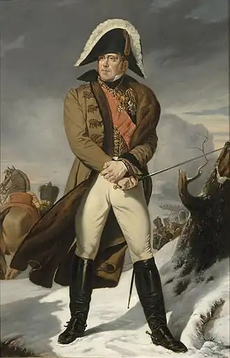 Michel Ney, duc d'Elchingen, prince de La Moskowa, maréchal d'Empire (1769-1815), Eugène Battaille, d'après Jérôme-Martin Langlois, Musée de l'Histoire de France (Versailles)