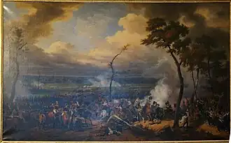 Bataille de Hanau, par Charles Rauch.