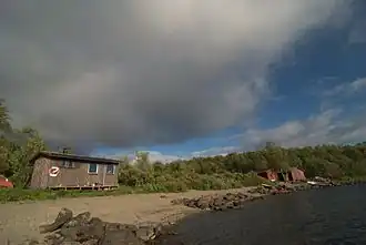 Sauna du complexe Tärnasjöstugorna