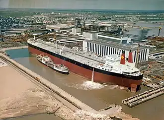 Le superpétrolier Batillus