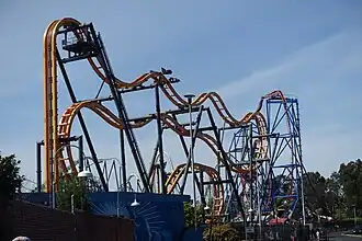 Batman The Ride à Six Flags Discovery Kingdom