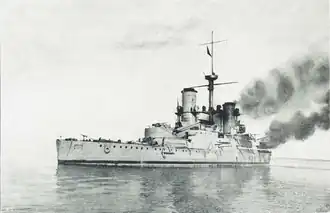 illustration de Emanuele Filiberto (cuirassé)