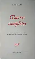 Baudelaire, Œuvres complètes