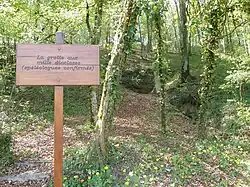 Grotte aux mille diaclases.