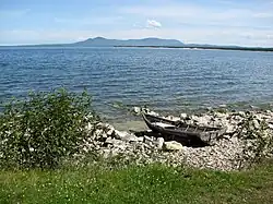 Plage à Goriatchinsk.