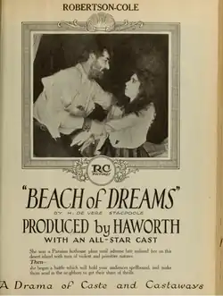 Description de l'image Beach of Dreams by William Parke Film Daily 1921.png.