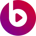 Logo de Beats Music remplacé par Apple Music en 2015.
