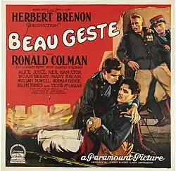 Description de l'image Beau Geste poster.jpg.