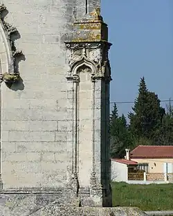 Détail de contrefort