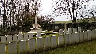Cimetière militaire britannique.