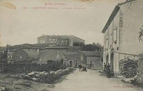 Beaufort - Avenue d'Azillanet