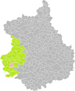 Beaumont-les-Autels dans son arrondissement.