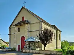 L'église Sainte-Cécile de Beaumotte-lès-Montbozon.