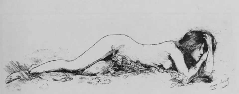 Ève, exposée au Salon de 1901.