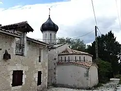 La chapelle orthodoxe de Puyloubard.