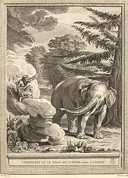 Image illustrative de l’article L'Éléphant et le Singe de Jupiter