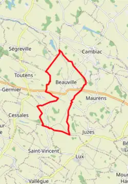 Avec les communes environnantes